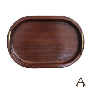 bandeja ovalada aura (con asas)